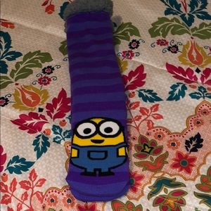 Minion slipper socks